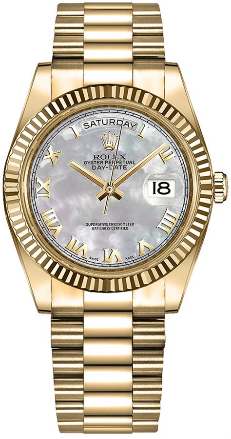 rolex lady day date mit römischen ziffern gold mit lederarmband|Rolex Datejust römische Ziffern kaufen .